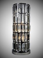 Crown Mark CROWN MARK FACETED CRYSTAL TABLE LAMP