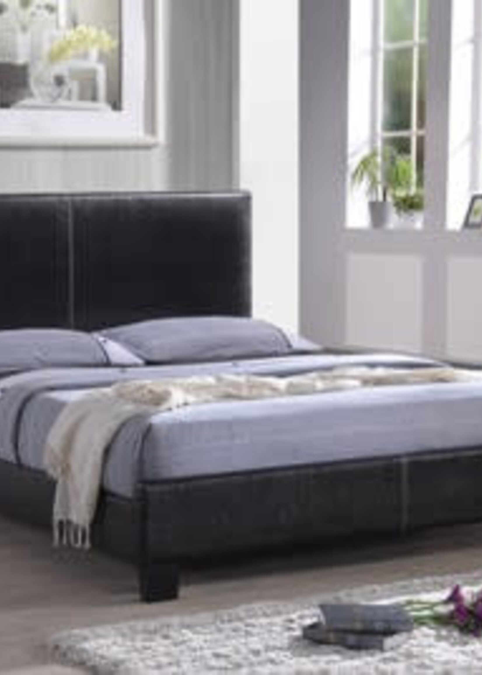 Generation Trade GRAYSON QUEEN PLATFORM BED   black