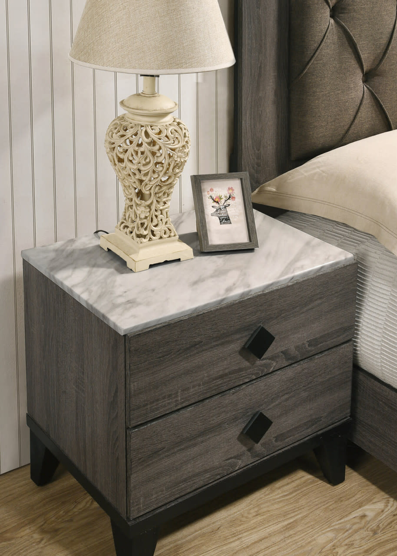 Generation Trade VILLA NIGHTSTAND  Dark Gray