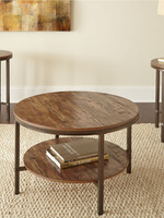 Steve Silver SEDONA SILVERSHIELD END TABLE