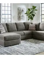 ashley DUAL CHAISE SECTIONAL - GREY