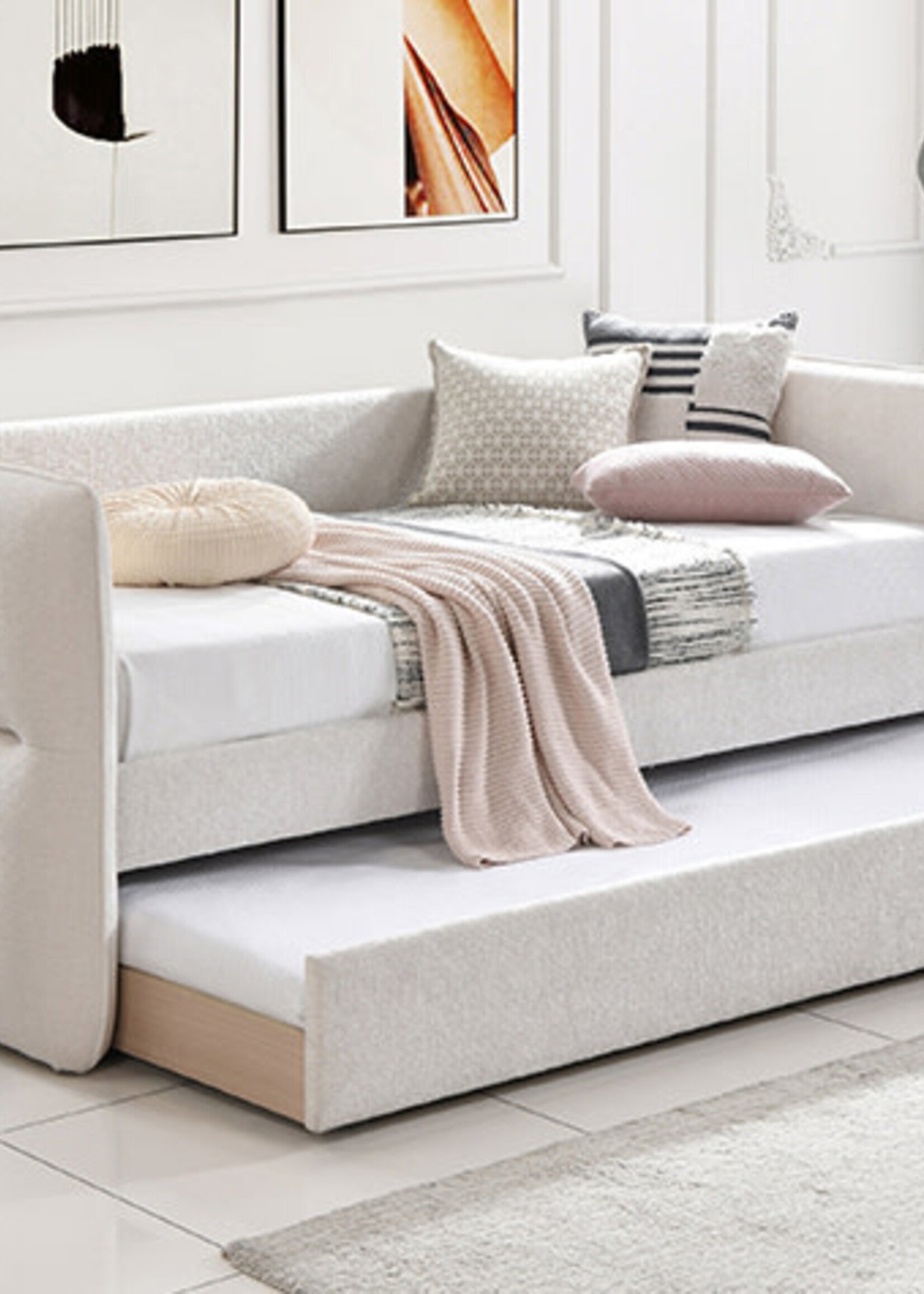 Crown Mark PHILIPA DAYBED  Oatmeal Twead