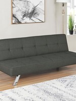 COASTER Tufted Convertible Sofa Bed Grey