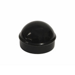 2-3/8 in. Dome Cap Black