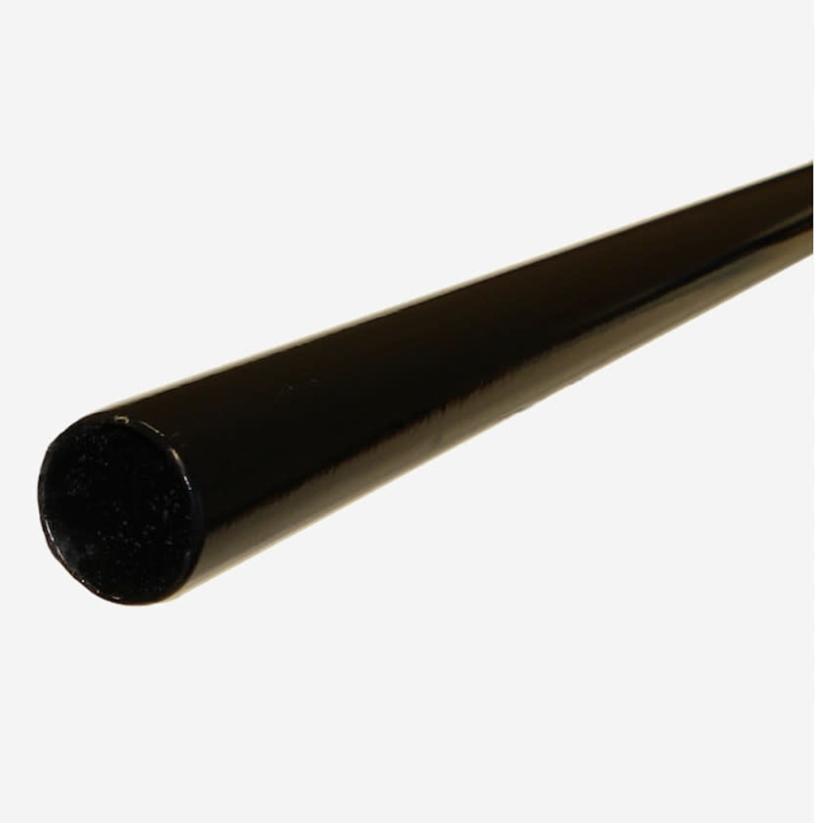 2-3/8 in. x 6 ft. 16-Gauge Tubing Post Black