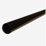 4 in. x 8 ft. Commercial Tubing Post Black