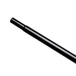 1-5/8 in. x 21 ft. Swedge-In Top-Rail Black