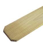 5/8 in. x 5-1/2 in. x 6 ft. Clear Cedar Picket Dog-Eared