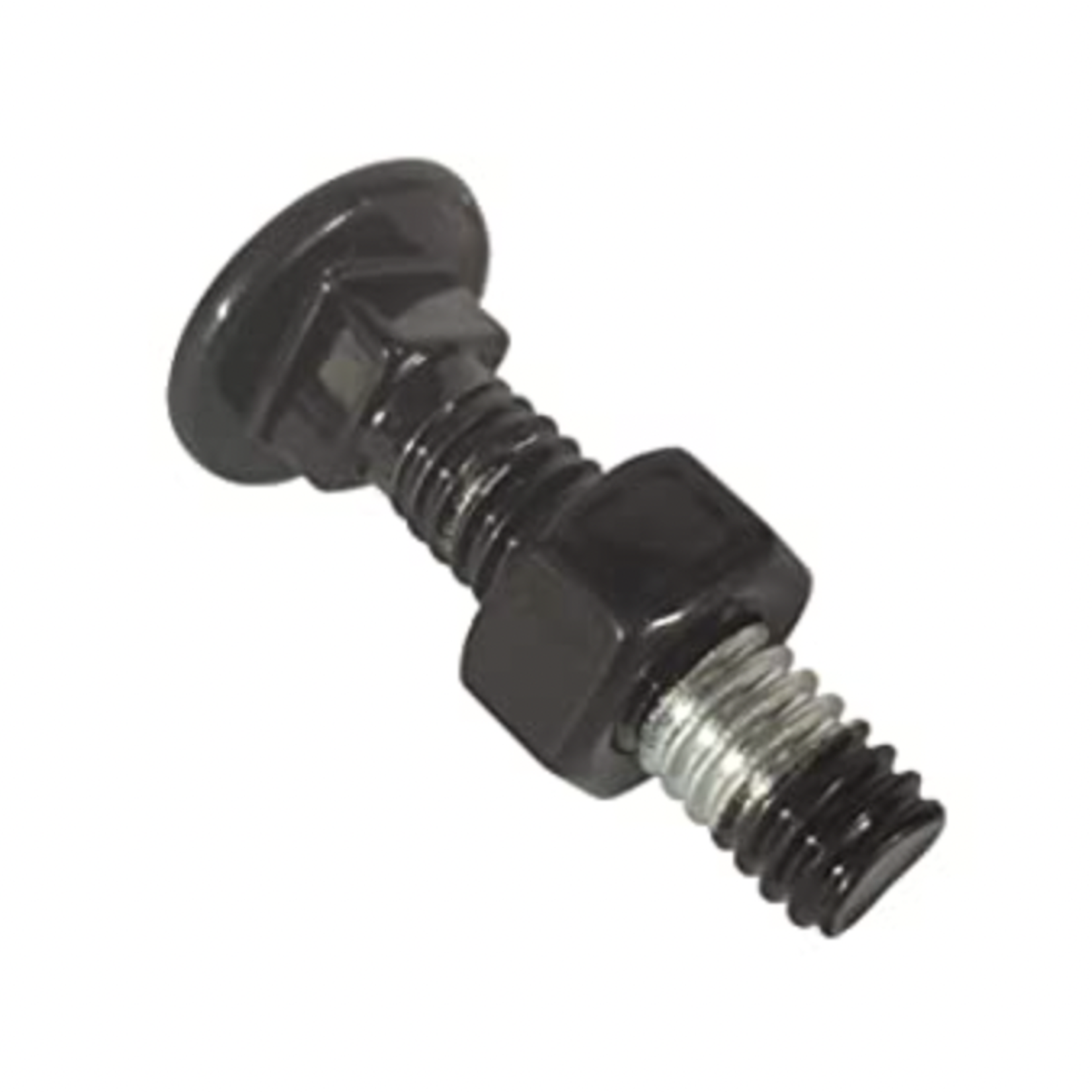 5/16 in. x 1-1/4 in. Black Carriage Bolt & Nut