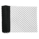 4 ft. Residential 9 Gauge Black Chain Link Fabric Per Foot