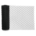 6 ft. Residential 9 Gauge Black Chain Link Fabric Per Foot