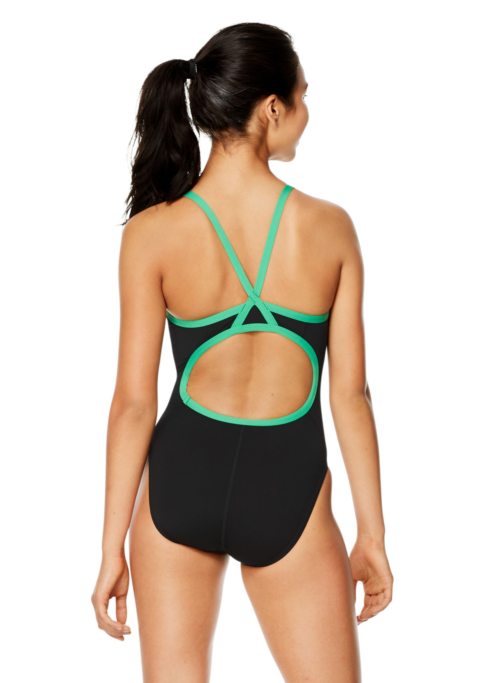 Flyback Training Suit 989 Black/Bright Green