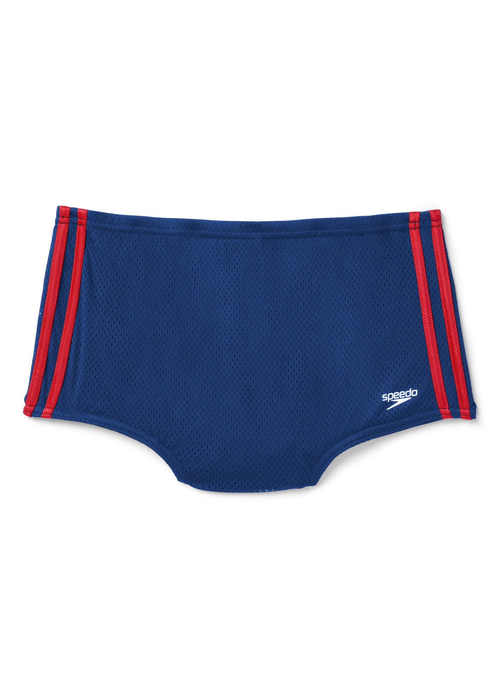 Poly Mesh Square Leg Training Suit 411 Navy/Red