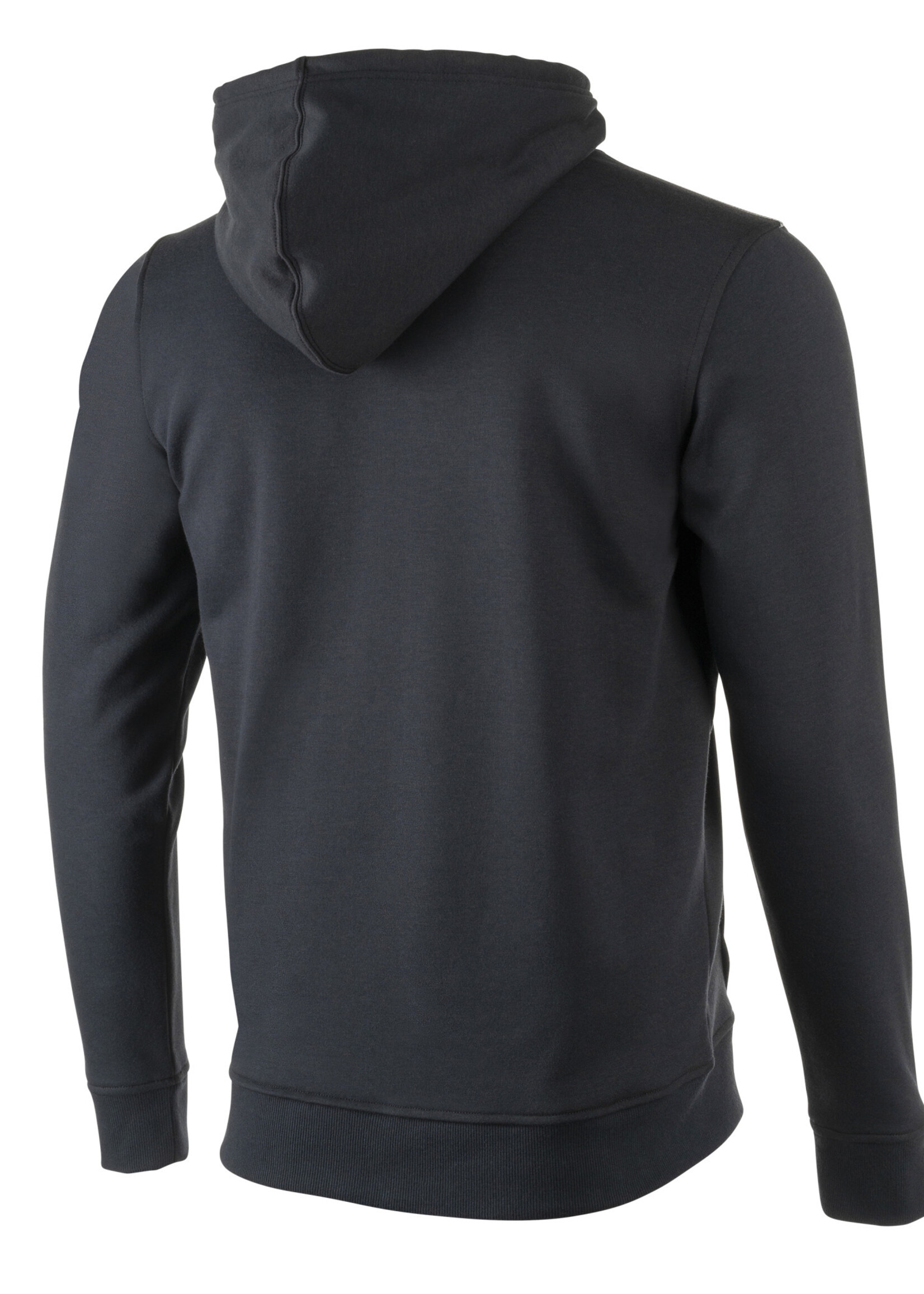 Fleece Hooded Sweatshirt 001 Black