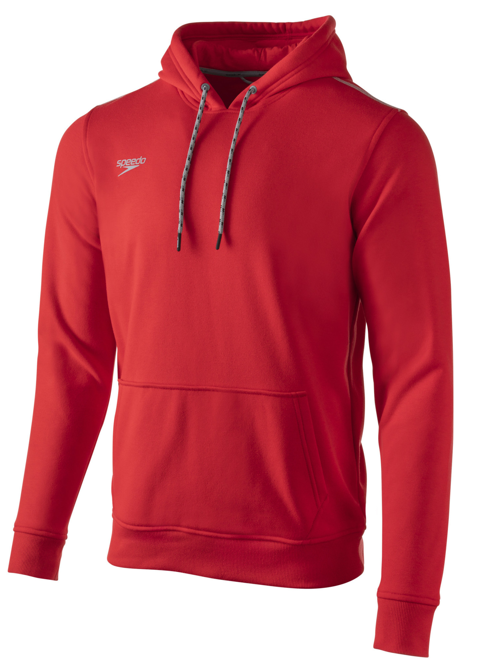 Fleece Hooded Sweatshirt 601 Red