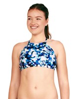 High Neck Bikini Top 401 Turkish Sea