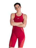 LZR Pure Intent Openback Kneeskin 235 Red/Red