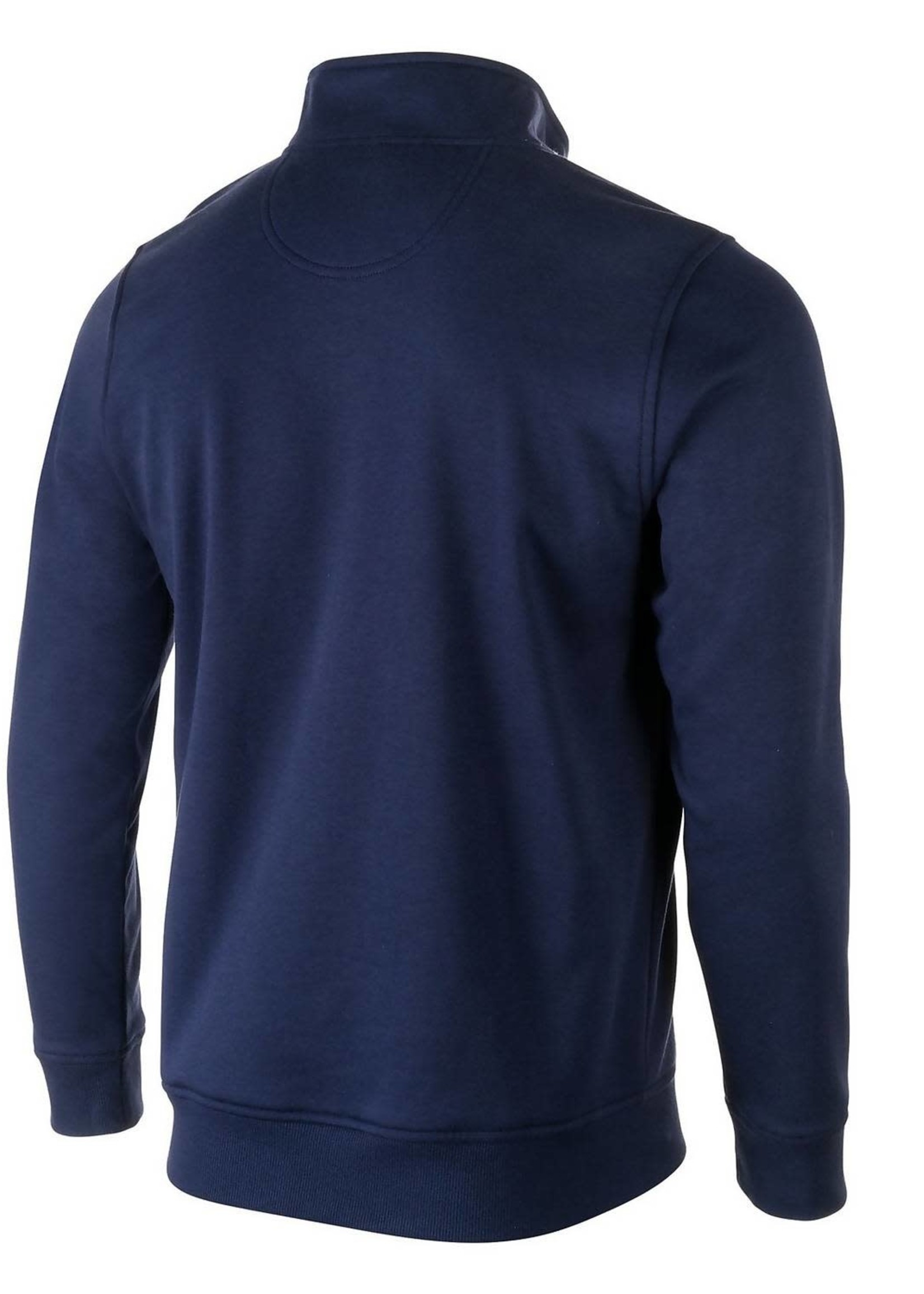 1/4 Zip Fleece Sweatshirt 434 Navy