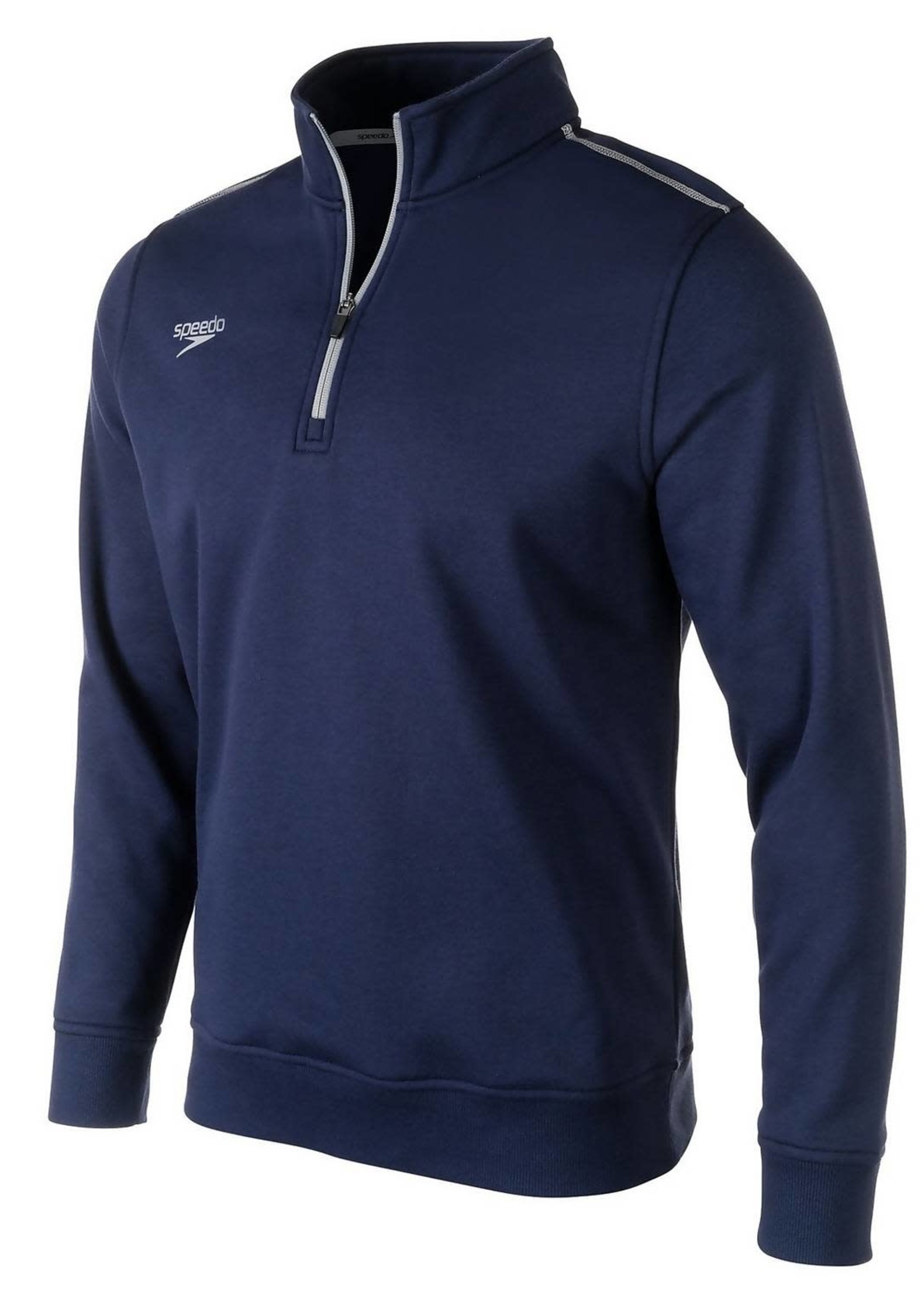 1/4 Zip Fleece Sweatshirt 434 Navy