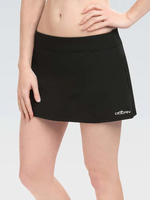 AQUASHAPE Solid A-Line Swim Skirt 790 Black