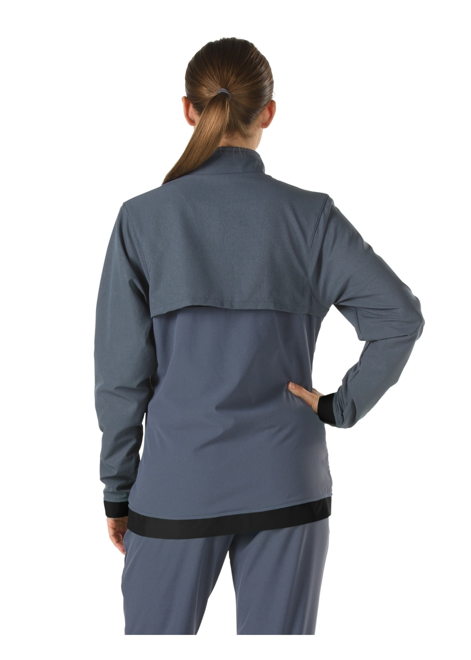 Female Tech Warm Up Jacket 001 Black