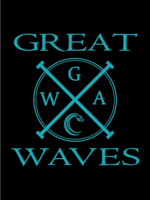 Great Waves Aquatics Club Parka Logo