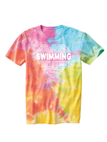 Aquatic Outfitters of Ohio Swimming Heart Tie Dye T-shirt