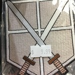 PATCH CLOTH AOT TRAINING ATTACK ON TITAN
