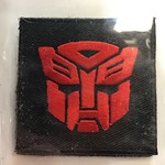 PATCH TFM 50MM AUTOBOT RED