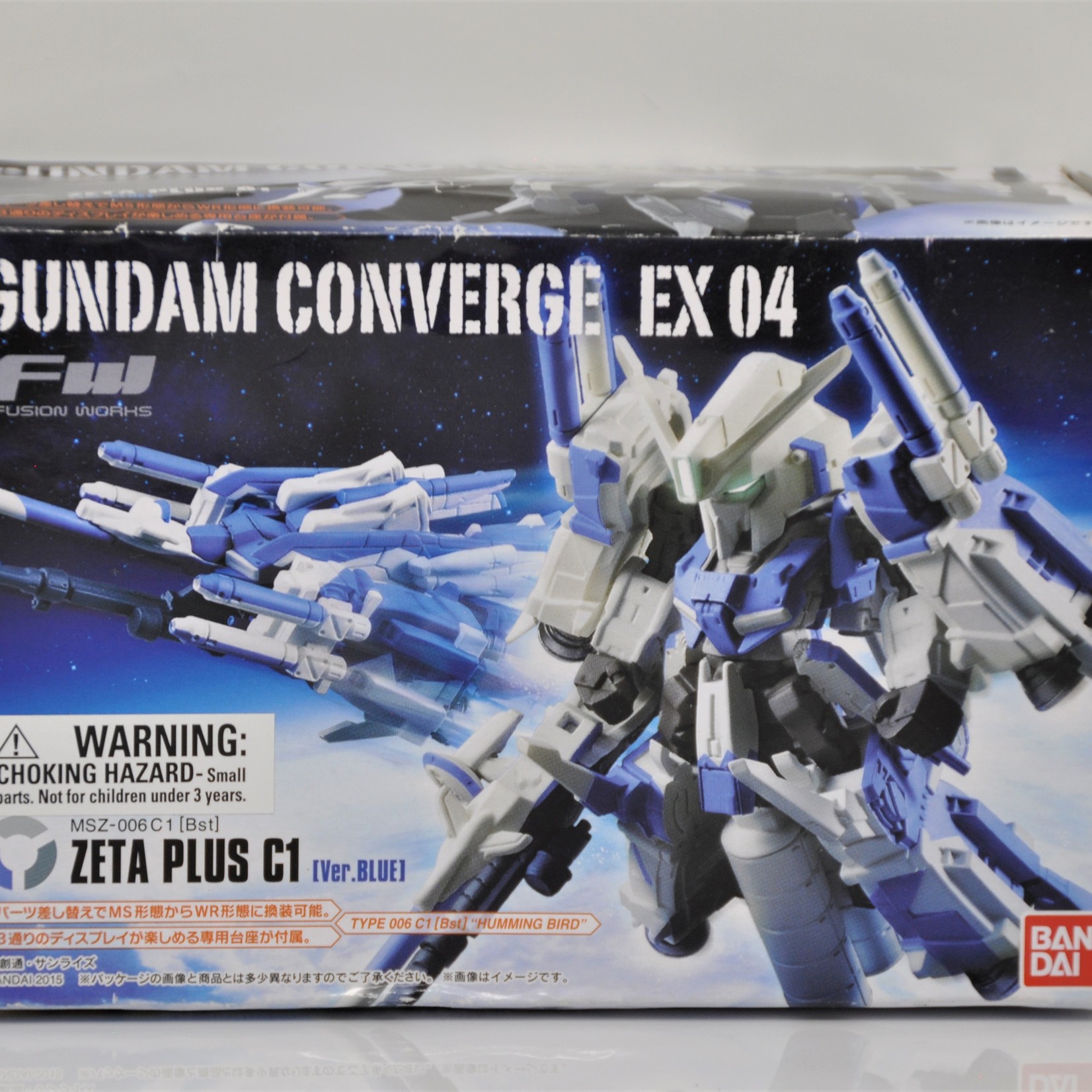 BANDAI CONVERGE GUNDAM EX-04 ZETA PLUS C1