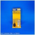 GIC GIC TDB-02 ALLOY STEEL DRILL BIT 1.0 MM