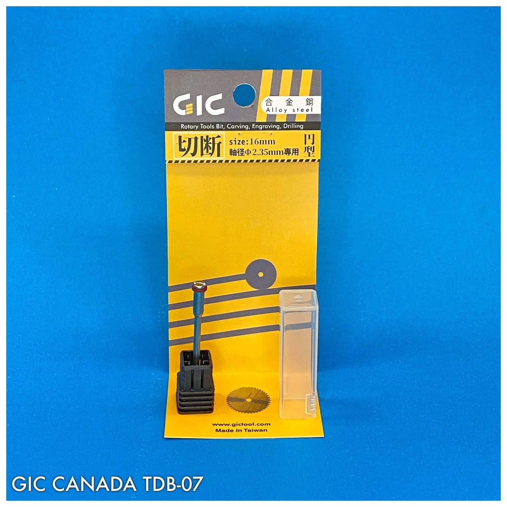 GIC GIC TDB-07 CUTTING DISK