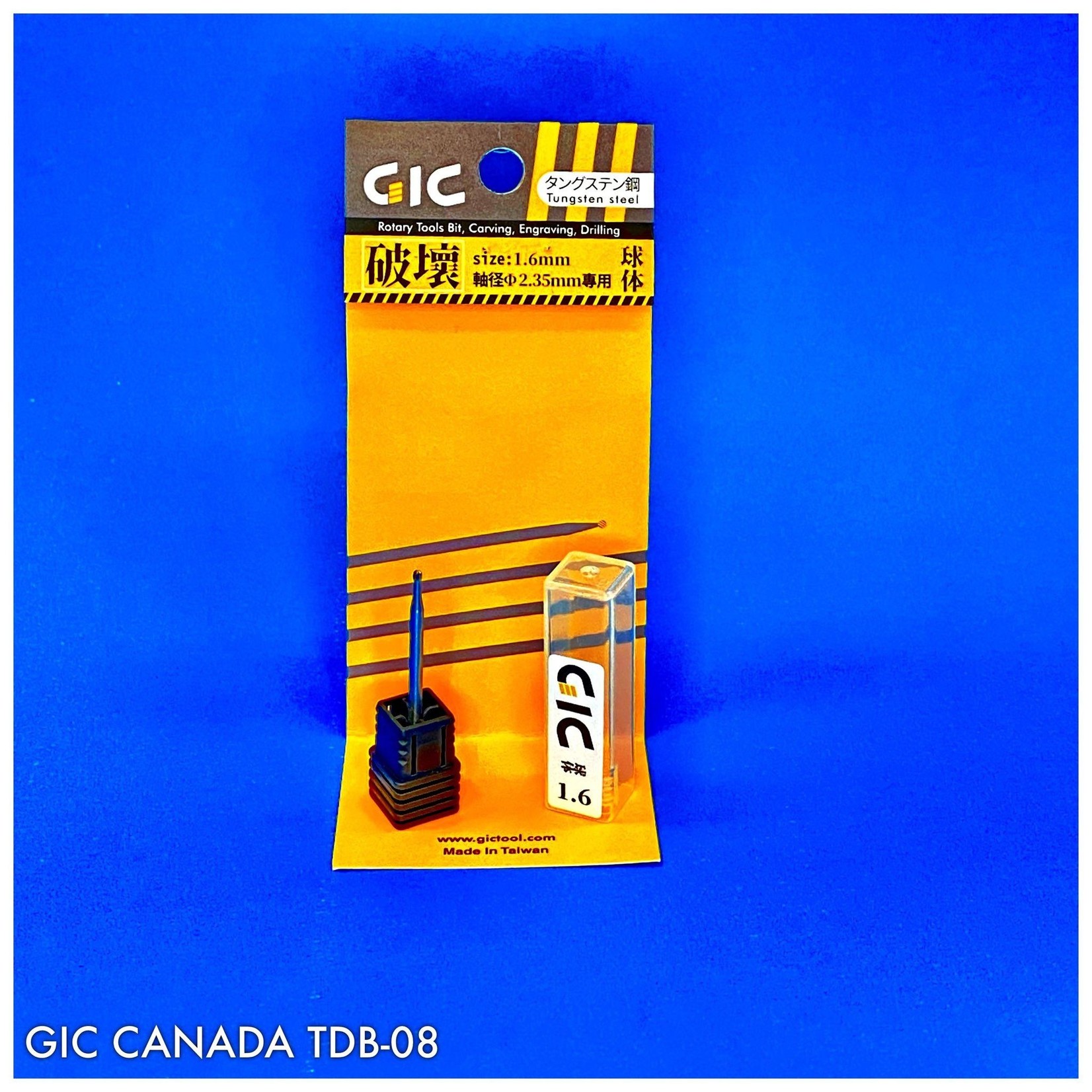 GIC GIC TDB-08 CARBIDE BURR