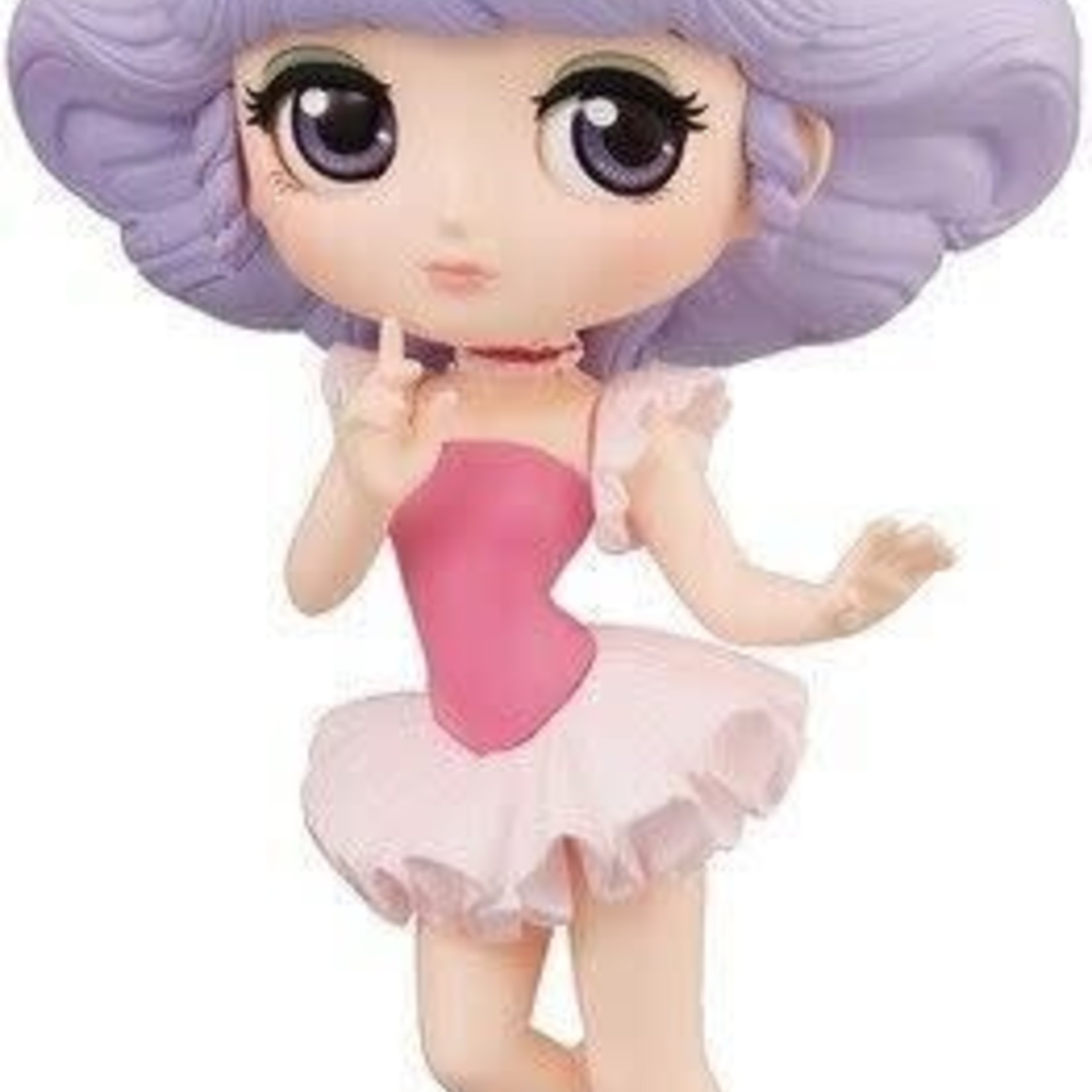 BANDAI CRANE MAGICAL ANGEL CREAMY MAMI Q-POSKET MAMI PINK DRESS FIGURE