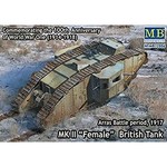 MASTER BOX 1/72 MK.II FEMALE BRITISH TANK ARRAS BATTLE 1917