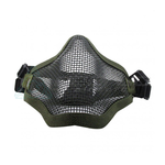 KROUSIS KROUSIS CARBON STEEL HALF MESH MASK OD (KRS V2-DOUBLE-OD)