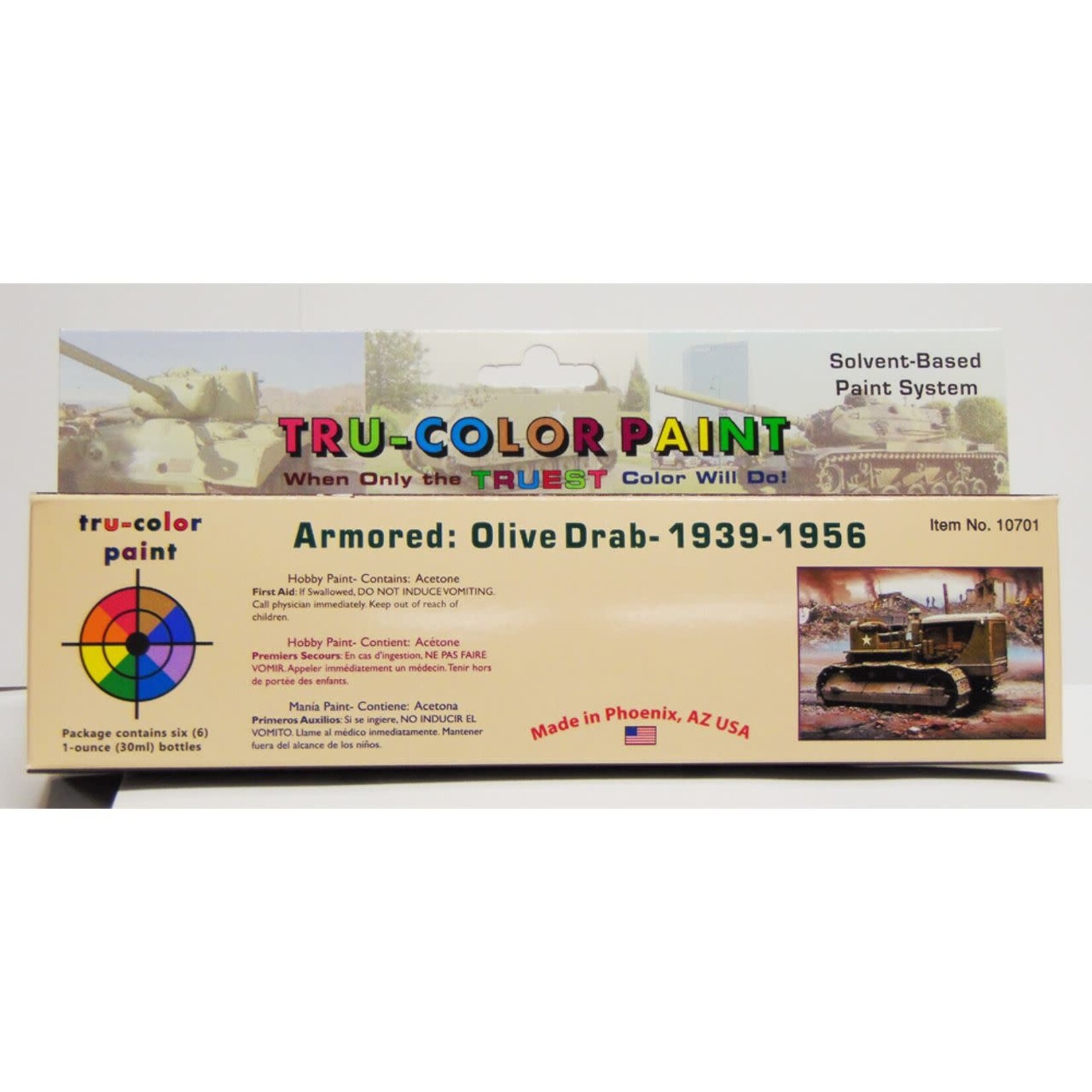 Tru-Color SET OLIVE DRAB 1939-1956