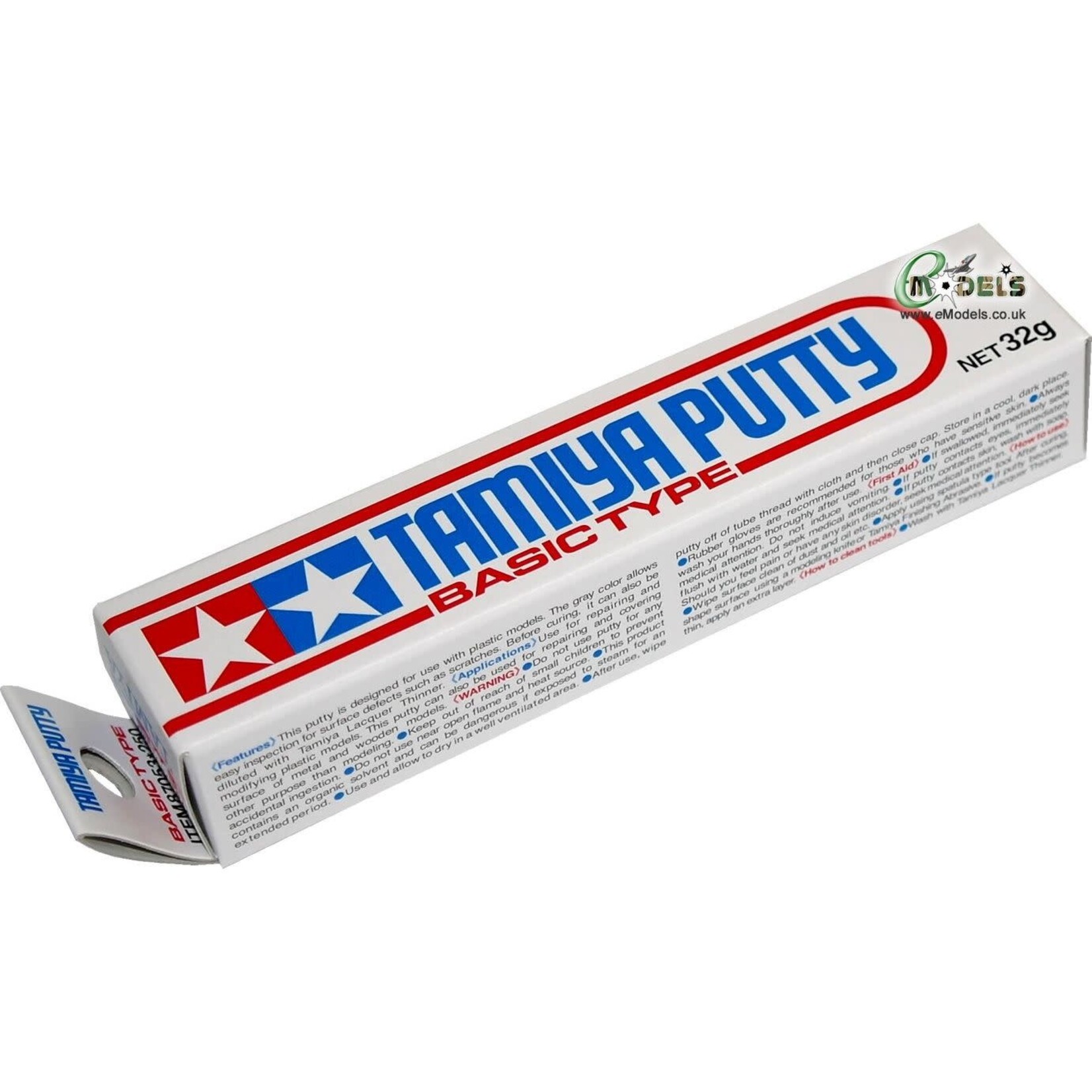 TAMIYA TAMIYA PUTTY BASIC TYPE GRAY