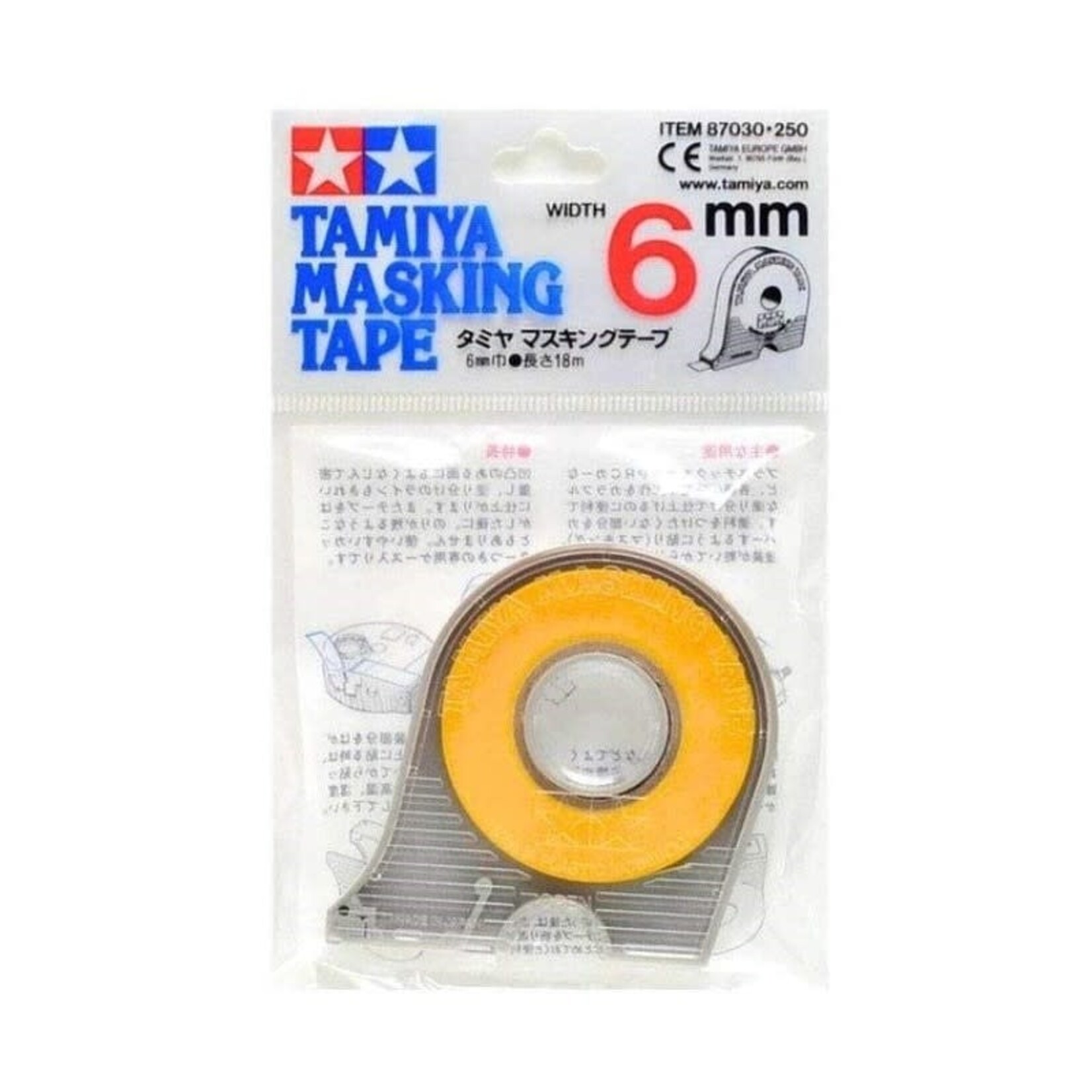 TAMIYA TAMIYA MASKING TAPE 6MM 87030