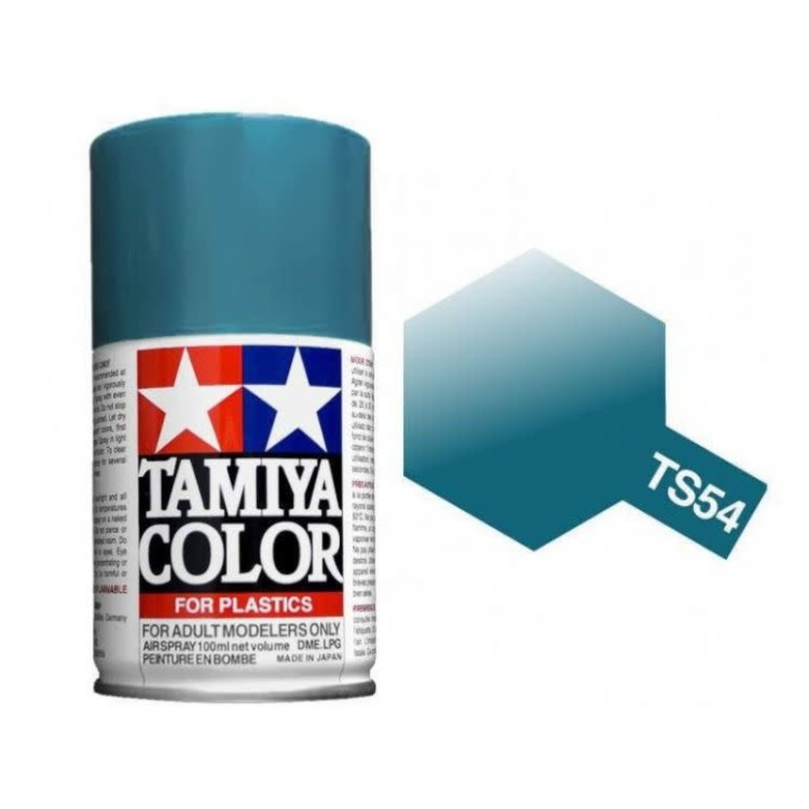 TAMIYA TAMIYA SPRAY TS-54 LIGHT METALLIC BLUE
