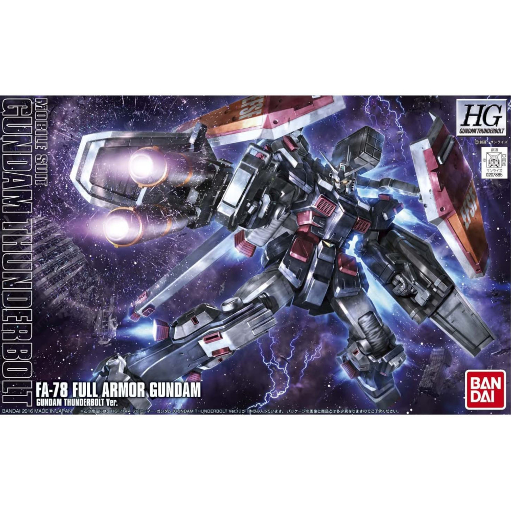 BANDAI HG TB 1/144 FA-78 FULL ARMOR GUNDAM (GUNDAM THUNDERBOLT VER.)