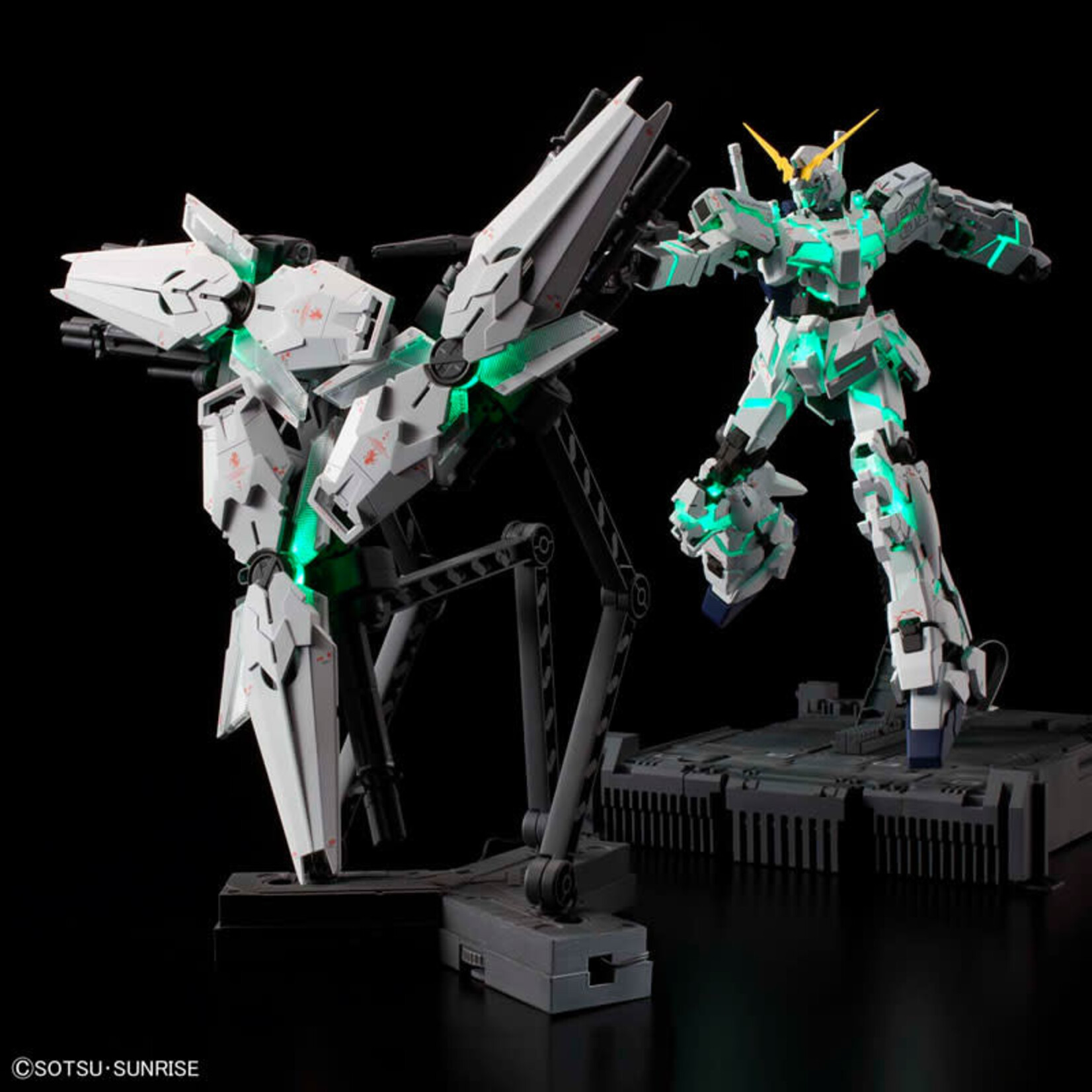 BANDAI MG EX 1/100 RX-0 UNICORN GUNDAM VER.KA WITH LED