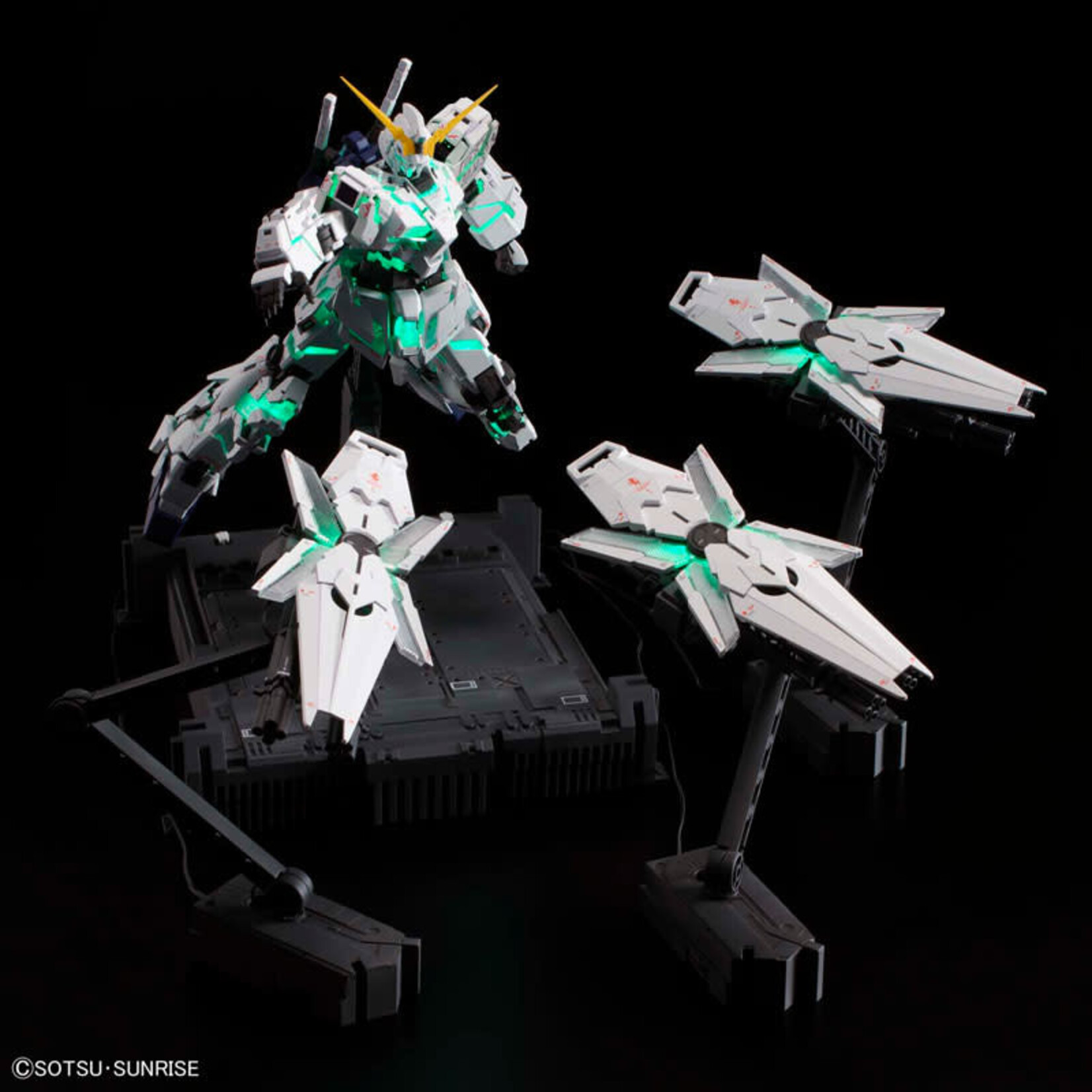 BANDAI MG EX 1/100 RX-0 UNICORN GUNDAM VER.KA WITH LED