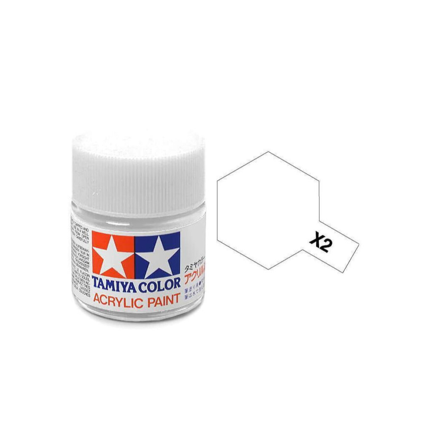 TAMIYA TAMIYA ACRYLIC X-02 GLOSS WHITE