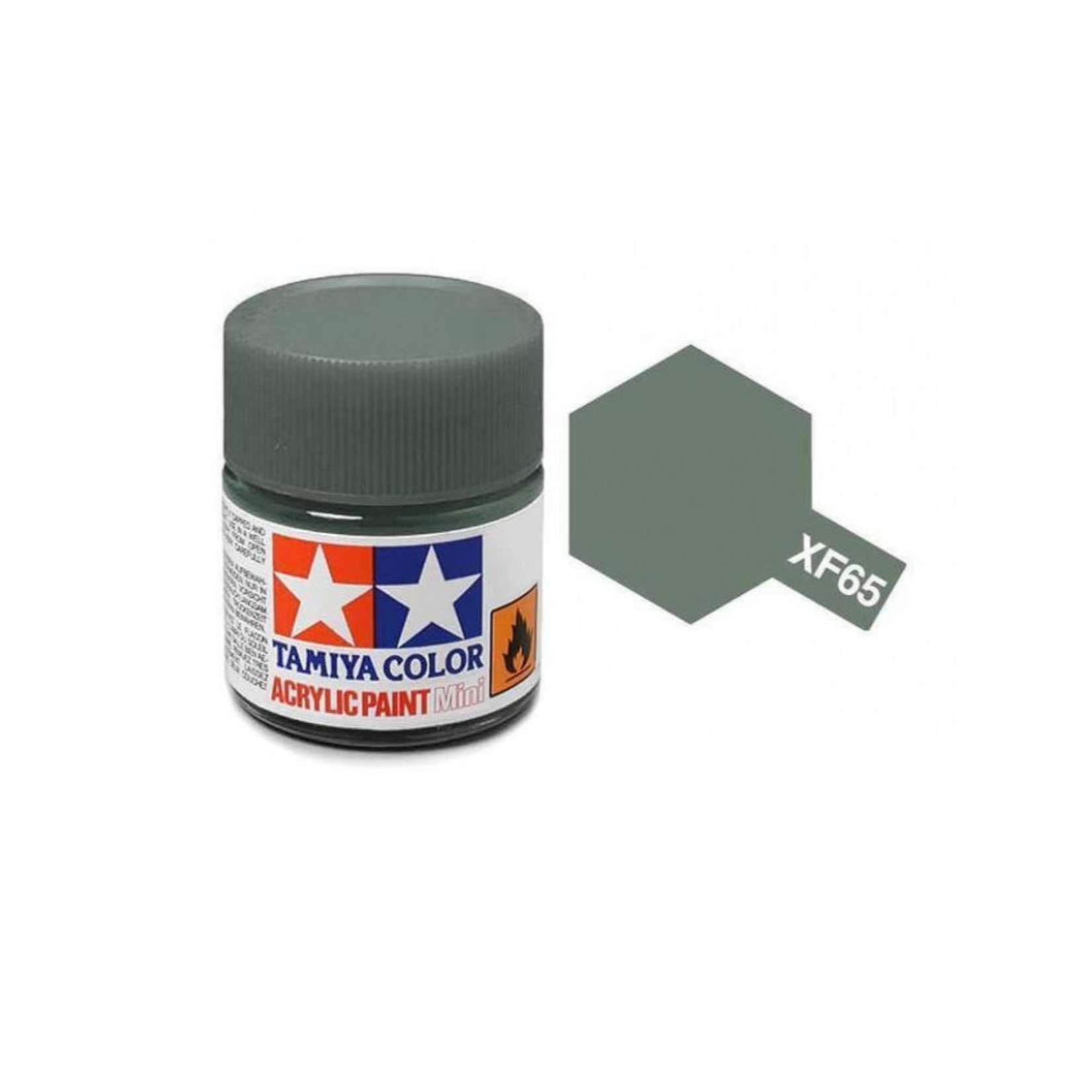 TAMIYA TAMIYA ACRYLIC XF-65 FLAT FIELD GREY