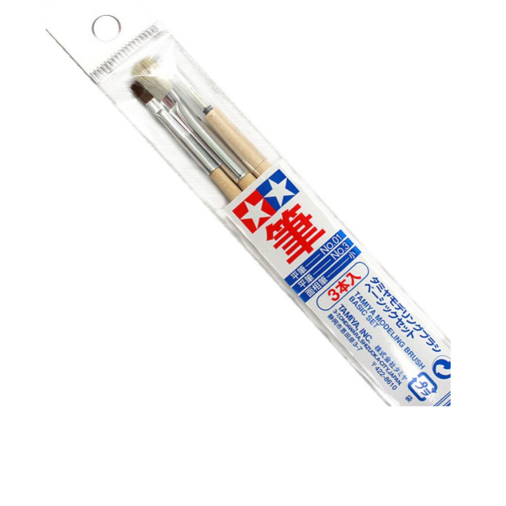 TAMIYA TAM BRUSH 3 PCS SET (#1,#3,SP)