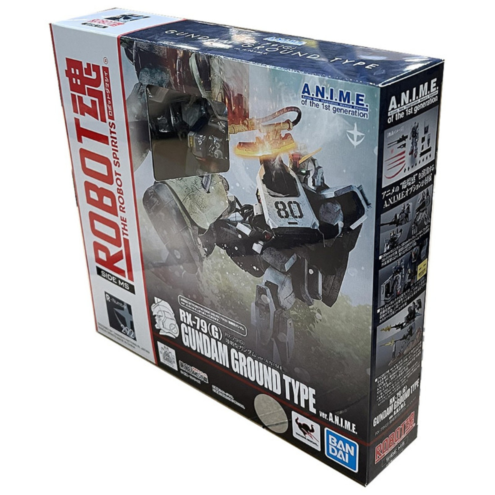 BANDAI ROBOT SPIRITS SIDE MS R-292 08 MS TEAM RX-79(G) GUNDAM GROUND WAR TYPE VER A.N.I.M.E.