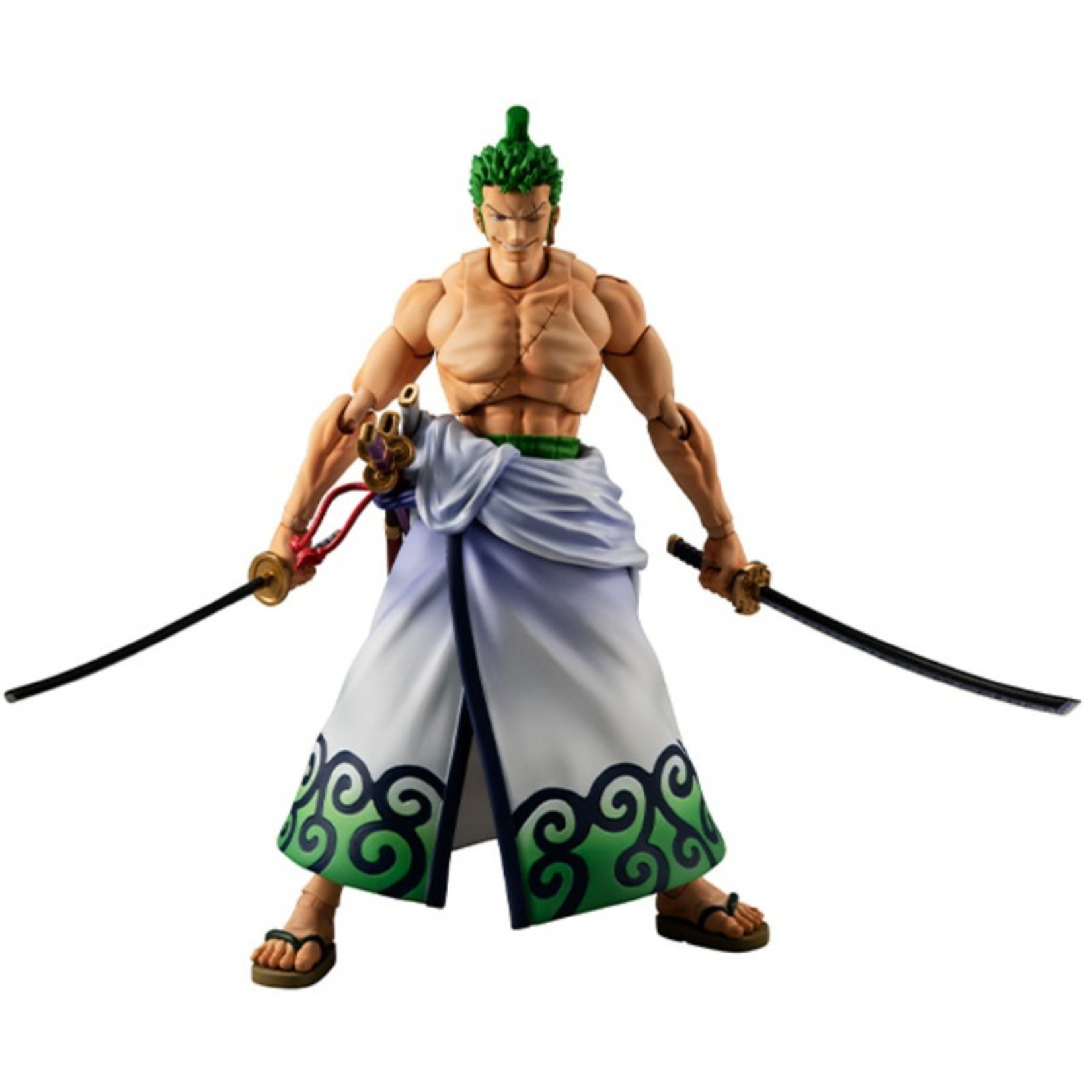 MEGA HOUSE ONE PIECE VARIABLE ACTION HEROES ZORO JUUROU FIGURE