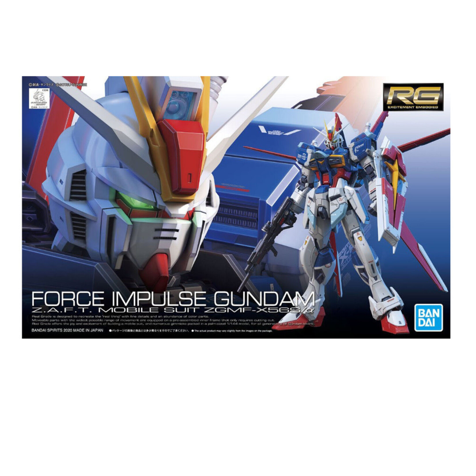 BANDAI RG #33 1/144 GUNDAM SEED DESTINY ZGMF-X56S/α FORCE IMPULSE GUNDAM