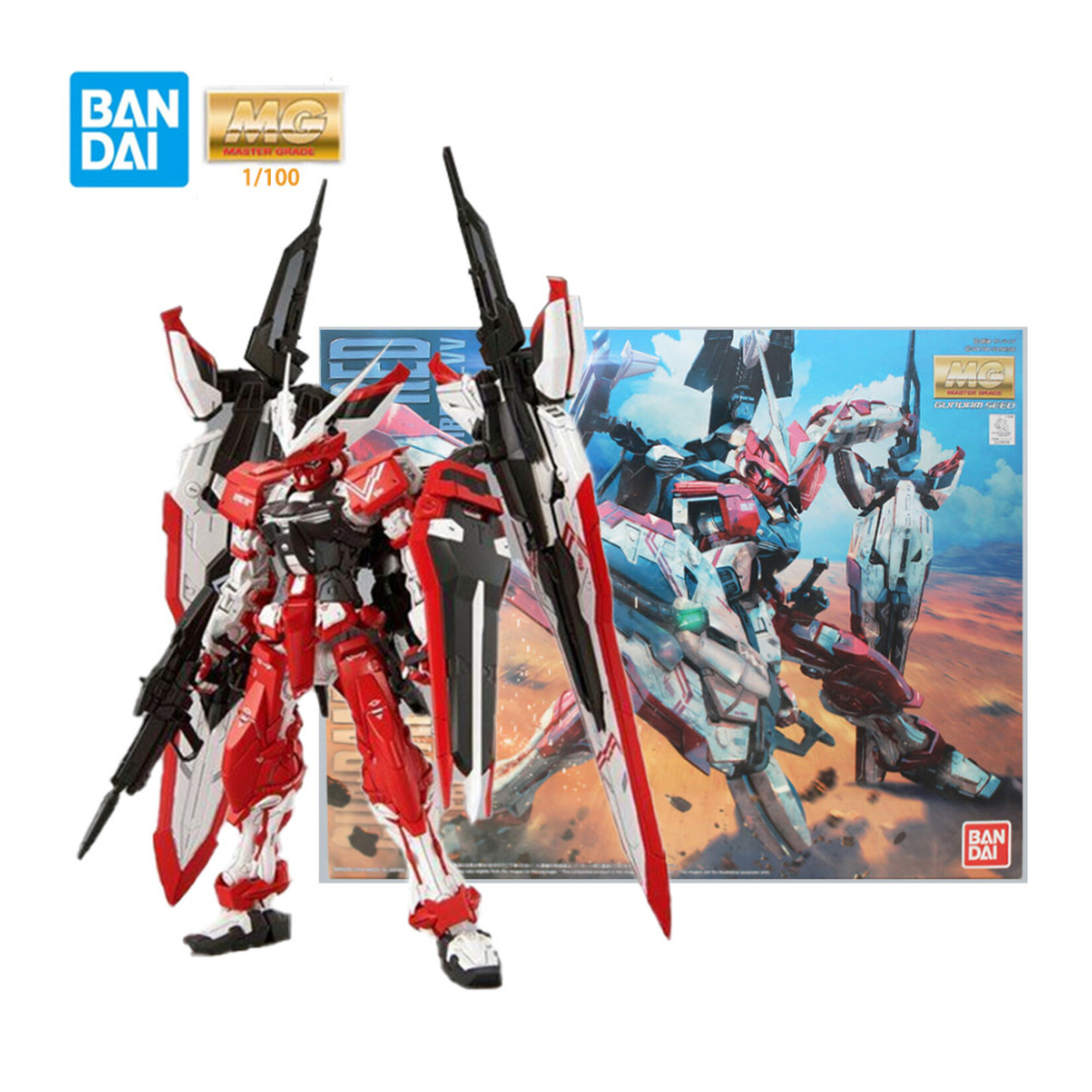 BANDAI MG 1/100 GUNDAM SEED ASTRAY R MBF-02VV GUNDAM ASTRAY TURN RED